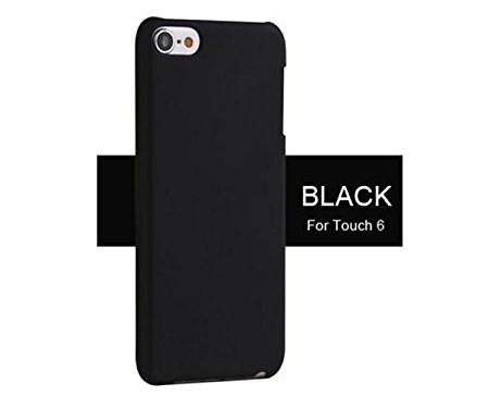 iPod touch 5 Case, iPod touch 6 Case, TopACE Superior Quality Extremely Light Super Slim Shell Cover for Apple iPod Touch 5th 6th Generation (Black)