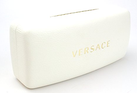 Versace White Leather Large Case,Case Only