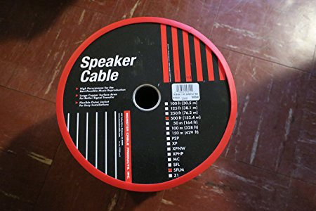 Monster Cable SFLM-500 SuperFlat Mini Navajo White Easy-to-Hide Speaker Cable 16 Gauge 500-Feet Spool (Discontinued by Manufacturer)