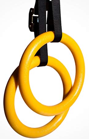 Nayoya Gymnastic Rings for Full Body Strength and Muscular Bodyweight Training