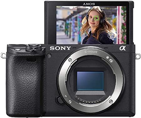 Sony Alpha 6400 | APS-C Mirrorless Camera ( Fast 0.02s Autofocus, 24.2 Megapixels, 4K Movie Recording, Flip Screen for Vlogging )