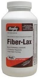 Fiber-Lax Tablets 500 Mg, 500 ea