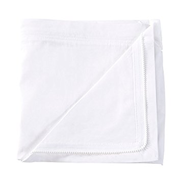QuickZip Organic Crib Extra Zip-On Sheet (Base Not Included), White