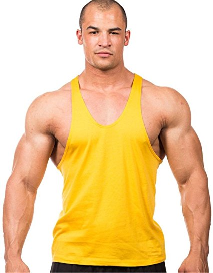 Raylarnia Men's Basic Fitness Gym Tank Top