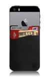 CardBuddy Credit Card Holder Stick-On Wallet for all iPhone and Android Smartphones Black