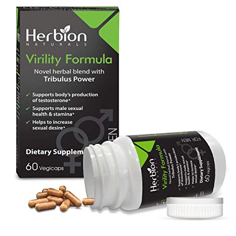 Herbion Naturals Virility Formula With Tribulus Power – 60 Veggie Caps