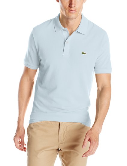 Lacoste Men's Classic Pique Slim Fit Short Sleeve Polo Shirt