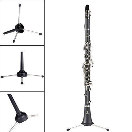 Tripod Stand Holder for Clarinet Flute Oboe Portable Wind Instrument tripod holder