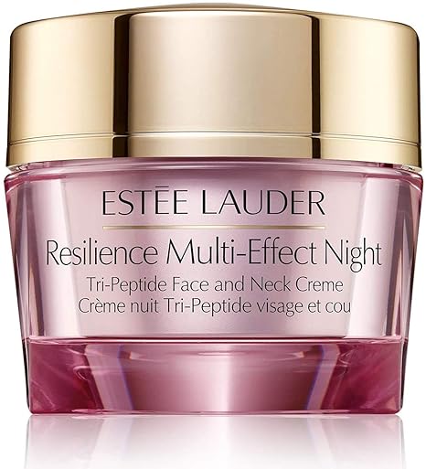 Estee Lauder Resilience Multi-Effect Night Tri-Peptide Face and Neck Creme, 1 oz / 30 ml, Full Size Unboxed