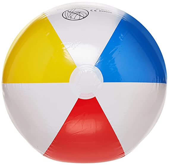 Intex Glossy Panel Ball, Blue (20 inch)