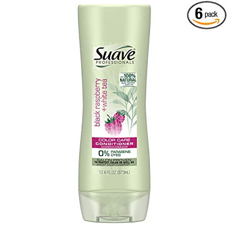 Suave Professionals Conditioner, Black Raspberry   White Tea 12.6 oz  (Pack of 6)