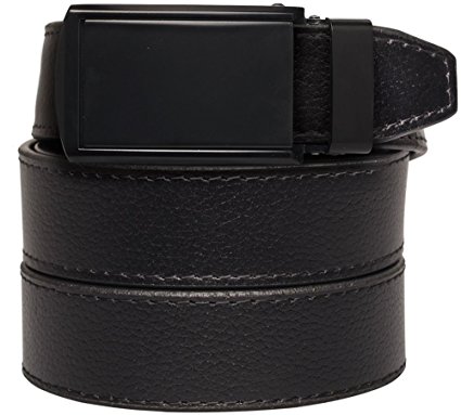 SlideBelts Men's Golf Leather Ratchet Belt - Custom Fit