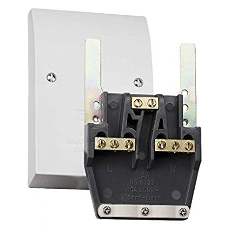 Advanced 45A Easyfit Dual Appliance Connection/Outlet Plate [IP1192] - PIKE & CO.® Branded (w/Extended Warranty)