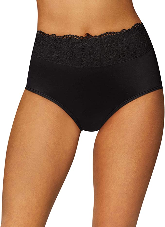 Bali Passion For Comfort Women's Panties, Seamless Brief Underwear for Women, Seamless Stretch Underpants (Colors May Vary)