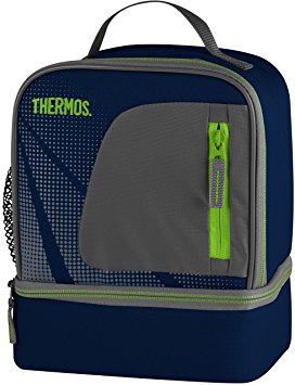 Thermos Radiance Dual Compartment Lunch Kit - Navy