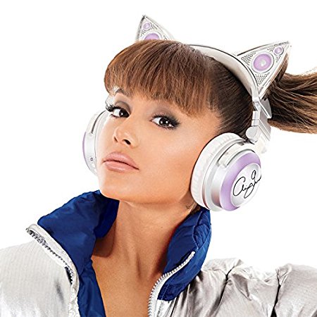 Limited Edition Ariana Grande Wireless Bluetooth Cat Ear Headphones
