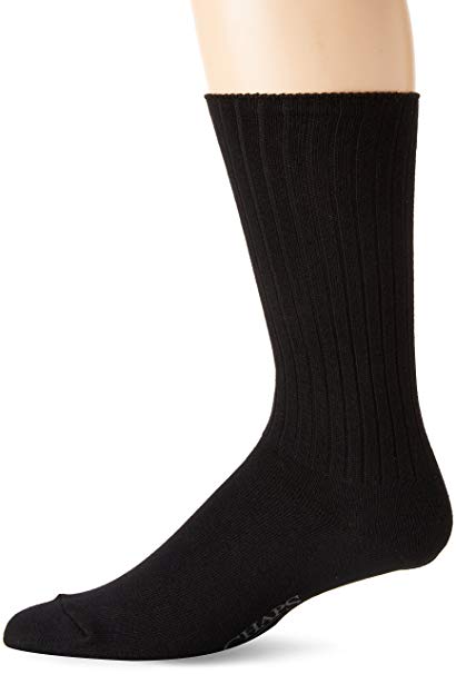 Chaps Men's Casual Rib Crew Socks (1 Pair)