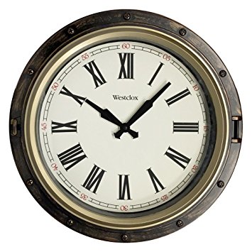 Westclox Nautical wall clock 33056B