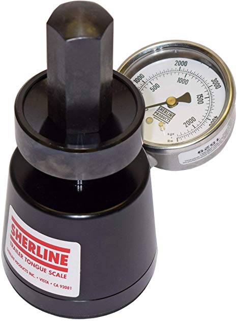 Sherline LM-5000 - Trailer Tongue Weight Scale - 5000LB