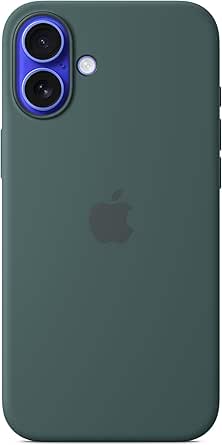 Apple iPhone 16 Plus Silicone Case with MagSafe and Camera Control - Lake Green ​​​​​​​