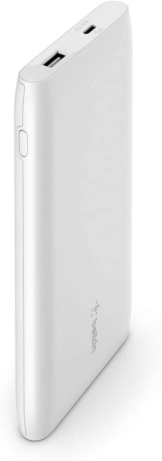 Belkin USB-C PD Power Bank 10K (Fast Charge Portable Charger w/ USB-C   USB Ports, 10000mAh Capacity) Battery Pack for Galaxy, Pixel, iPhone more