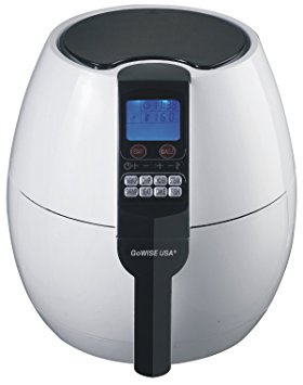 GoWISE USA 8-in-1. Electric Air Fryer Digital Programmable Cooking Settings (3.7 QT) GW22611/GW22612