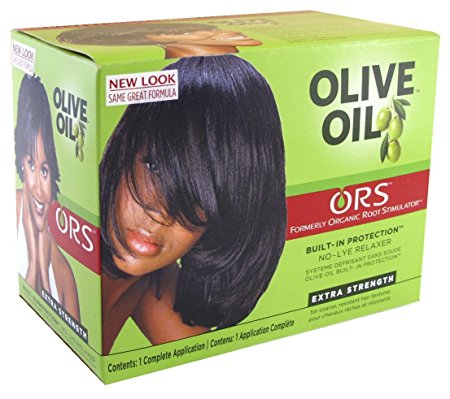 Organic R/s Root Stimulator Olive Oil No-lye Relaxer Extra Strength Kit