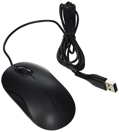 Targus USB Optical Laptop Mouse AMU80US (Matte Black)