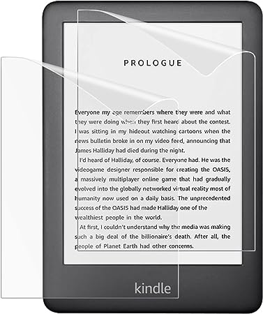 MoKo 2-Pack Anti-Glare Screen Protector for 6" All-New Kindle 11th Generation 2022/10th Generation 2019, Full Coverage Premium PET Protective Film Eye-Caring Matte Screen Protector