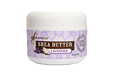 Out Of Africa Raw Shea Butter, Lavender, 8 Ounce
