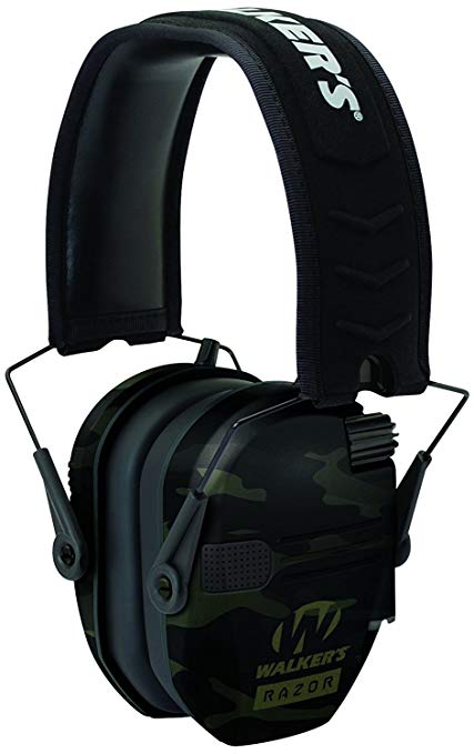 Walker's Game Ear Walker’s Razor Slim Electronic Hearing Protection Muffs Sound Amplification Suppression. “Protect It Lose It!”