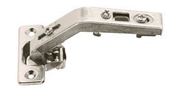 Concealed Hinge, Opening Angle 60°, Pie-cut Corner, Clip On