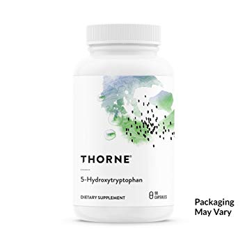 Thorne Research - 5-Hydroxytryptophan (5-HTP) - Serotonin Support for Sleep and Stress Management - 90 Capsules