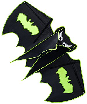 Kite- Batman with Best Quality by Nicely Home- Cute Design for Children- Superb Flyer- Large Size- Easy to Assemble, Launch & Fly- Perfect for Outdoor Activities- Built To Last