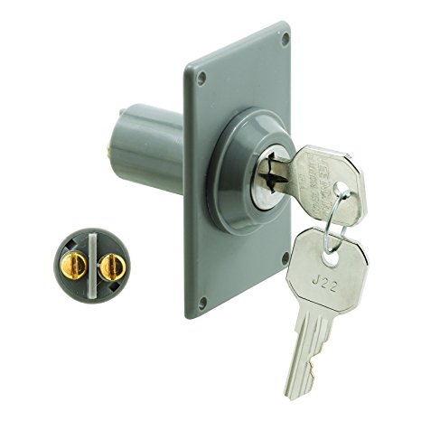 Prime-Line Products GD 52142 Electric Key Switch, 3/4 in. Outside Diameter, Hardwired