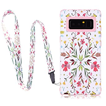 Galaxy Note 8 Case, Note 8 Case, FYY [With Detachable Sling] Romantic Hybrid[Scratch Resistant] Hard Back Cover[Shock Absorbent] TPU Bumper Case for Galaxy Note 8(2017) Fashion 5