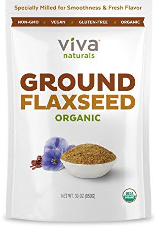 Viva Naturals Organic Ground Flaxseed