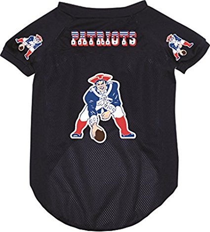New England Patriots Pet Dog Mesh Football Jersey Throwback Style MEDIUM