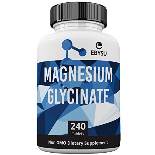 EBYSU Magnesium Glycinate - 240 Day Supply