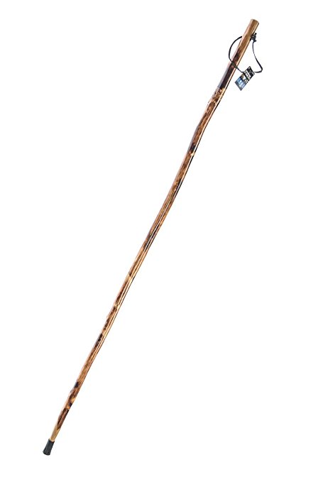 SE WS628-55E Wooden Walking/Hiking Stick with Hand-Carved Eagle Design, 55"