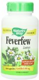 Natures Way Feverfew Leaves 380 MG 180 Capsules