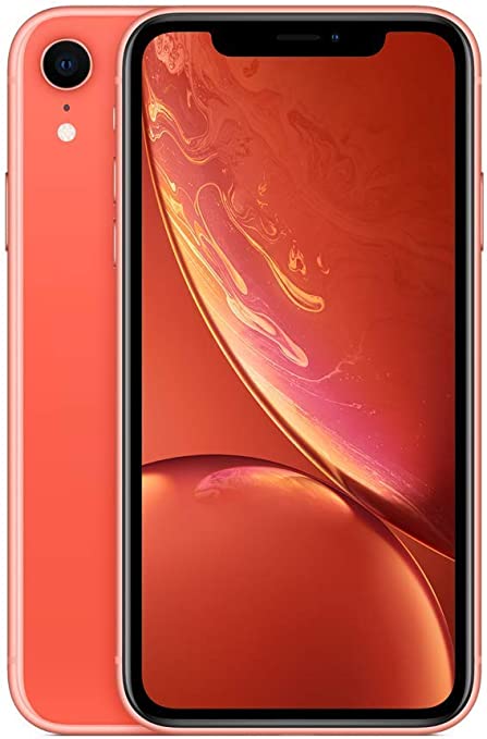 Apple iPhone XR Coral 128GB SIM-Free Smartphone (Renewed)