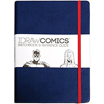 IDRAW Comics Sketchbook and Reference Guide, Blue