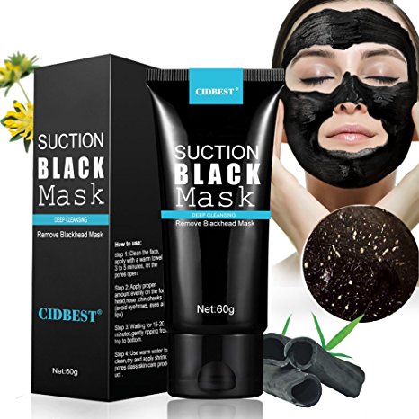 Peel Off Mask, Blackhead Remover Mask, Black Mask, Purifying Blackhead Mask, Natural Activated Charcoal Remover Blackhead /Acne Treatment /Oil-Control Deep Cleansing Facial Peel-Off Mask