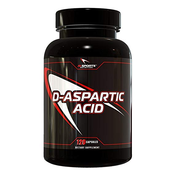 AI Sports Nutrition D-Aspartic Acid Capsules, 120 Count