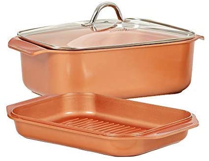 Copper Chef Wonder Cooker 3pc 14-in-1 Functions 10.5 qt