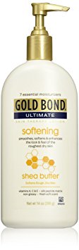 Gold Bond Ultimate Lotion, Skin Therapy, Softening, Shea Butter, 14 oz.