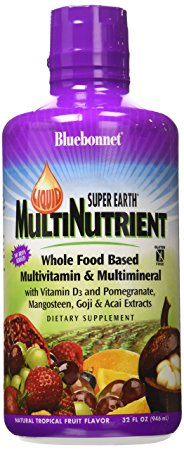 Blue Bonnet Liquid Super Earth Multinutrient Formula Tropical Fruit - 32 oz - Liquid