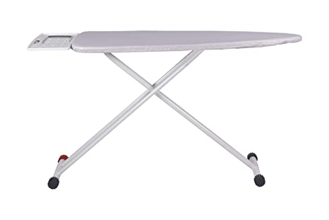 Gimi Bolt Foldable Large Ironing Board with Aluminised Ironing Surface and Iron Stand