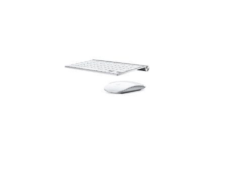 Apple Wireless Keyboard with Apple Magic Bluetooth Mouse Certified Refurbished